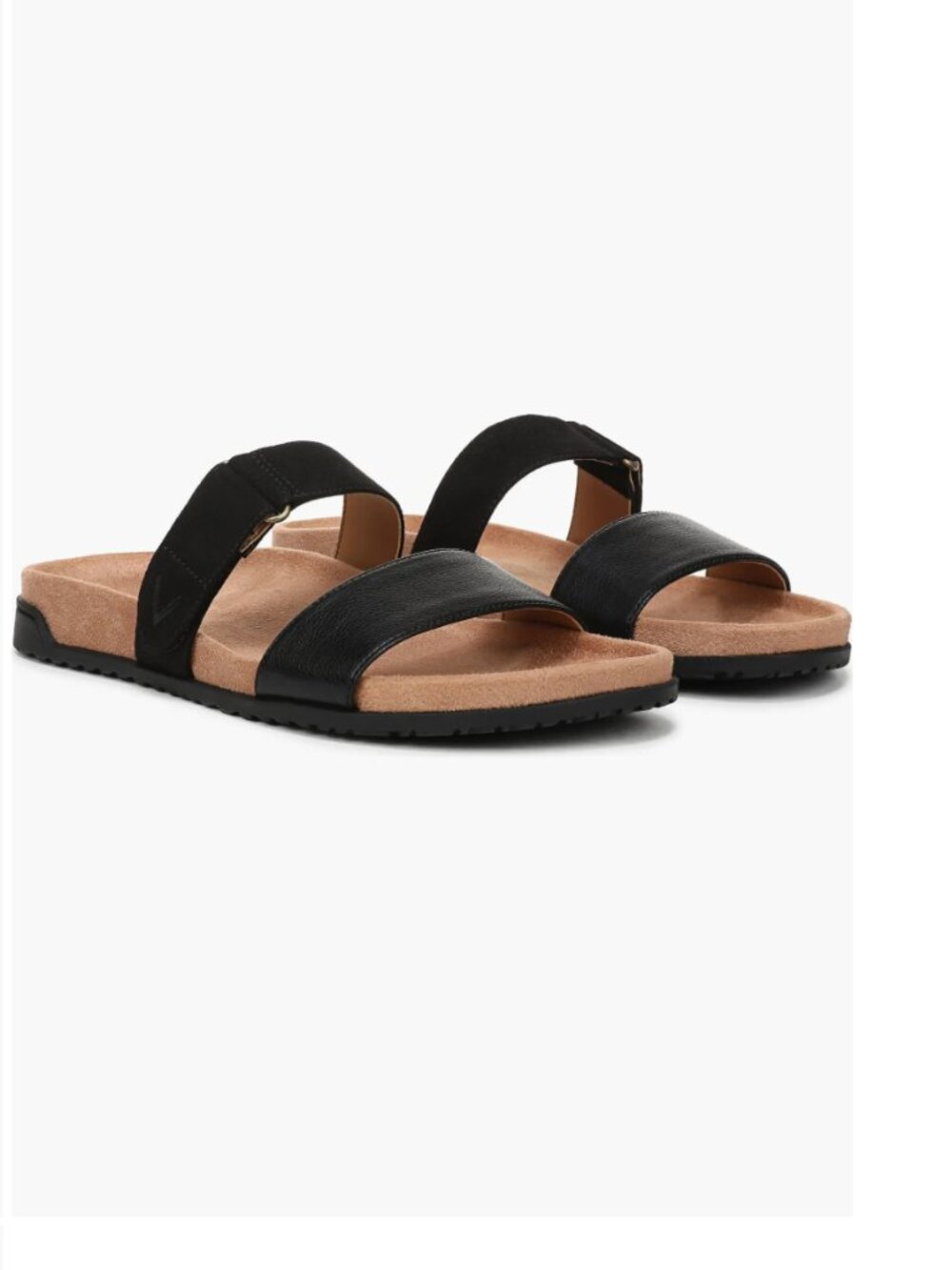 NEW $125 Vionic Elaine Slide Sandal  6.5 M, BLACK Slip On Comfort